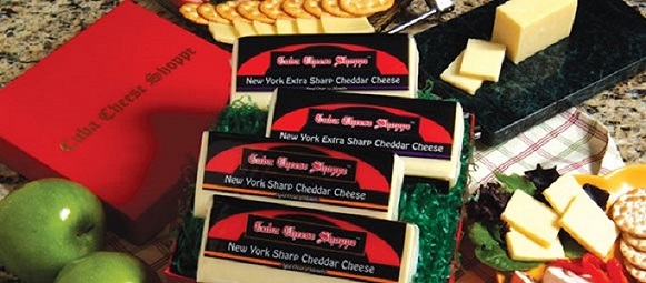 Cuba Cheese Shoppe New York State Cheddar is the finest New York State Cheddar available!