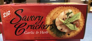 Elki Garlic & Herb Crackers